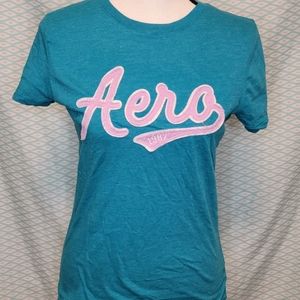 Turquoise Aeropostale Tee! Size Large 💕